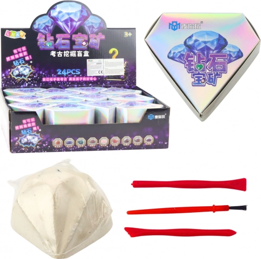 Set arheologic – săpături cu diamant și unelte