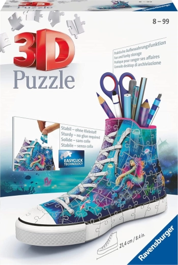 Puzzle 3D sneaker Zâna Mării Fermecate 112 piese RAVENSBURGER