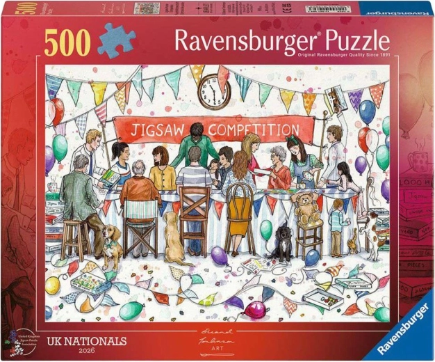 Puzzle Ravensburger Comunitatea puzzle-urilor 500 de piese