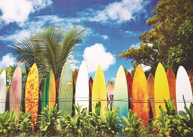 Puzzle Paradisul surferilor 1000 piese EUROGRAPHICS