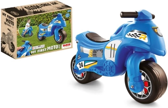 DOLU prima mea motocicletă albastră