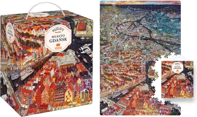 CzuCzu Puzzlove orașul Gdańsk 1000 piese