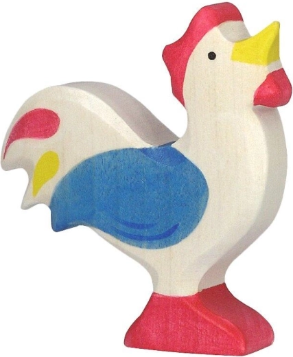 Holztiger cocoș albastru - 1 bucată