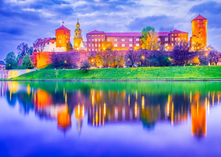 Puzzle Enjoy Castelul Wawel din Cracovia, 1000 de piese
