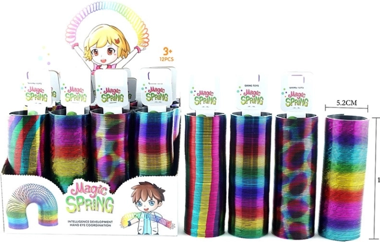 Spirală magică sidefată 15 cm