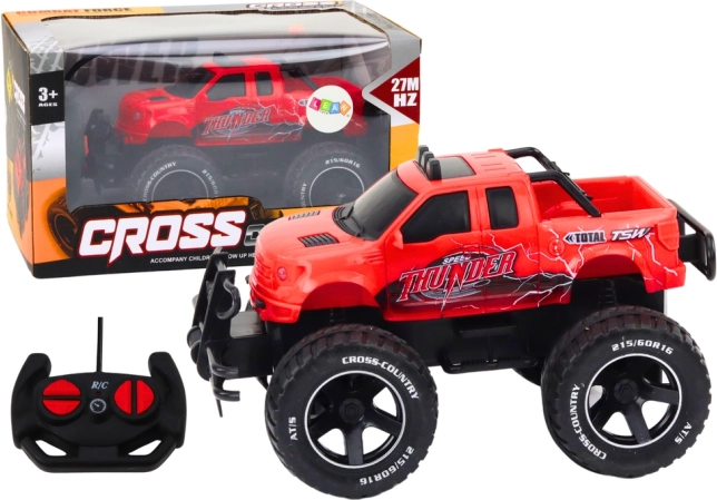 Mașină off-road telecomandată RC 1:18 roșie