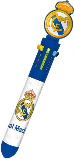 Pix cu bilă REAL MADRID cu 6 culori și topper 3D