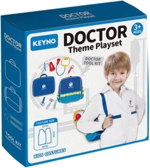 Set de doctor pentru copii cu 7 piese accesorii