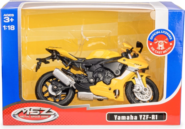 Model metalic motocicletă Yamaha YZF‑R1 1:18