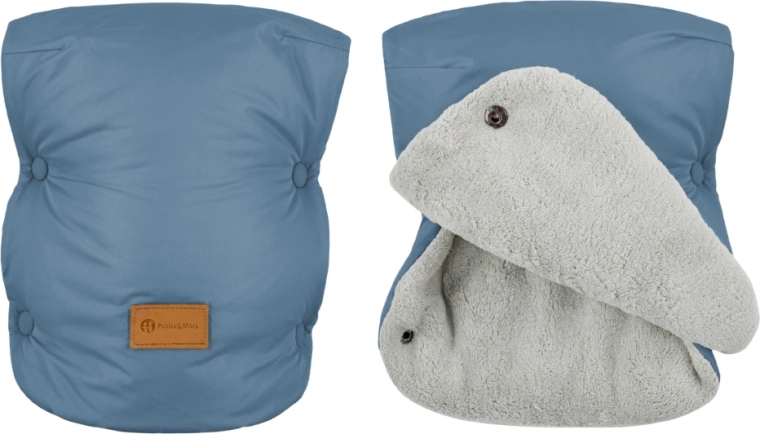 Mănuși pentru cărucior PETITE&MARS Jasie Ocean Blue