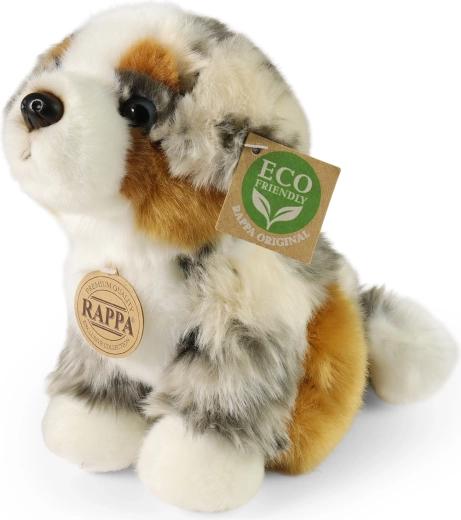 Câine de pluș Rappa – Ciobănesc australian 20 cm, eco-friendly