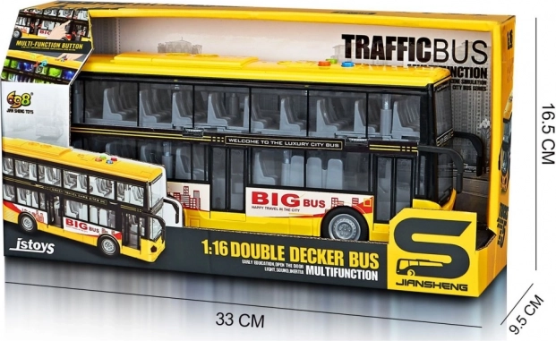 Autobuz cu efecte luminoase și sonore pentru copii