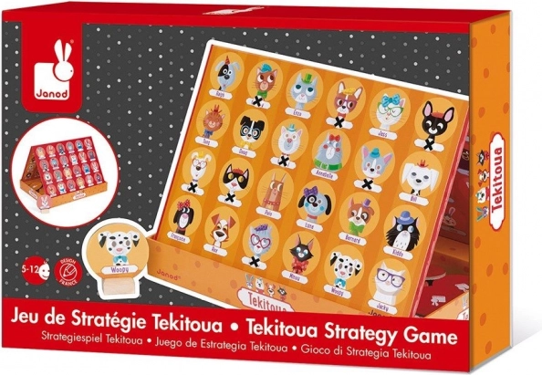 Janod Ghicește cine sunt – animăluțe (versiunea în limba engleză)