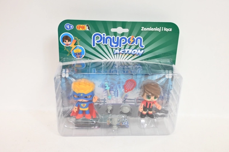 EPEE Pinypon set de acțiune cu 2 figurine – fotbalist și supererou