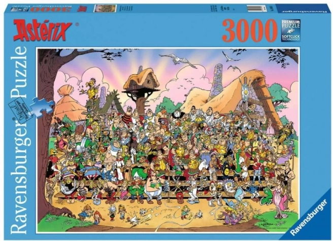 Puzzle Ravensburger Asterix și Obelix: Fotografia de familie 3000 piese