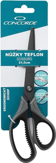 Foarfecă CONCORDE cu suprafață teflonată 21,5 cm
