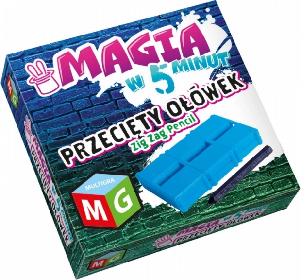 Set de magie Magie în 5 minute – Creionul tăiat în două