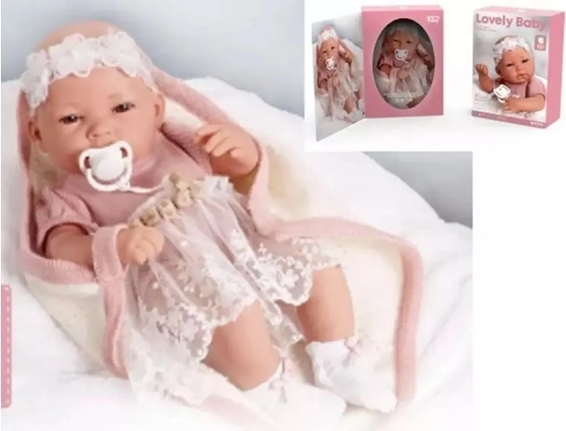 Păpușă bebeluș de 38 cm cu marsupiu