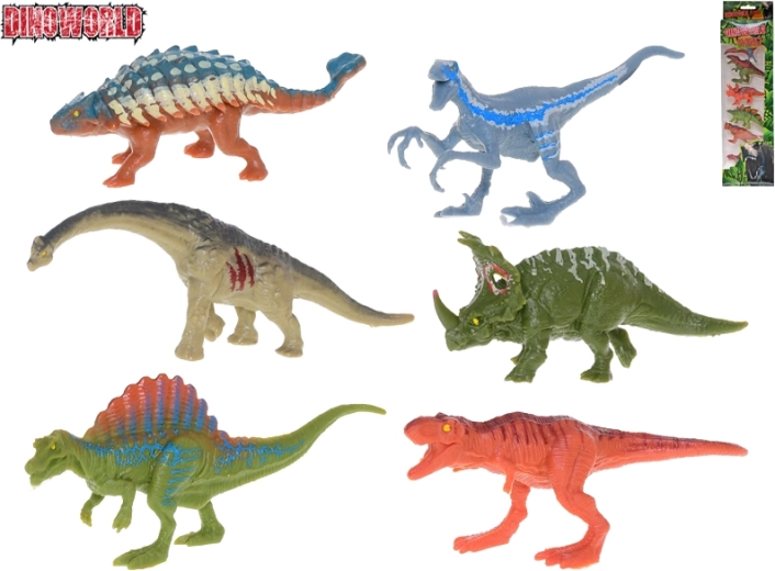Set Dinoworld dinozauri – 6 figurine realiste
