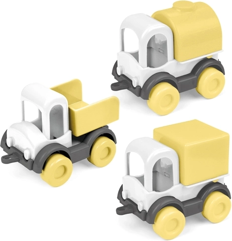 Wader Kid Cars Trio Răsărit însorit – set de 3 mașinuțe (10 cm)