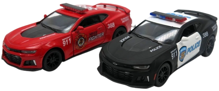 Model auto metalic 2017 Camaro ZL1 poliție