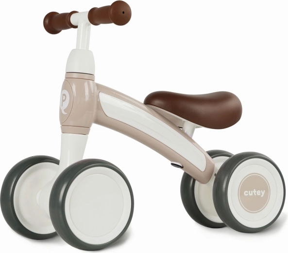 Bicicletă fără pedale QPlay Cutey-5, bej