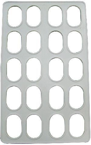 Șablon pentru minilaskonky 30 × 18 cm, 20 orificii