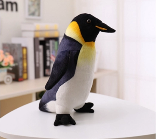 Mascotă de pluș pinguin imperial 25 cm
