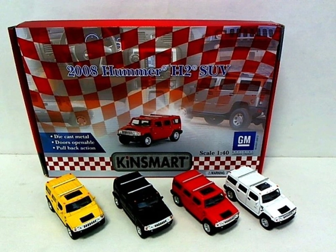 Model auto metalic Hummer 1:40 cu uși care se deschid
