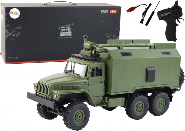 Camion militar RC WPL B-36 1:16 4WD cu LED