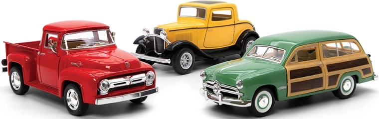 Model auto metalic Ford Classic