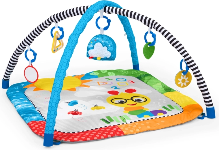 Saltea de joacă multisenzorială Baby Einstein Cal's Curiosity Center