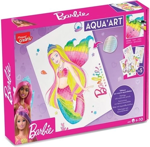 Creativ AquaArt imagini acuarelă Barbie