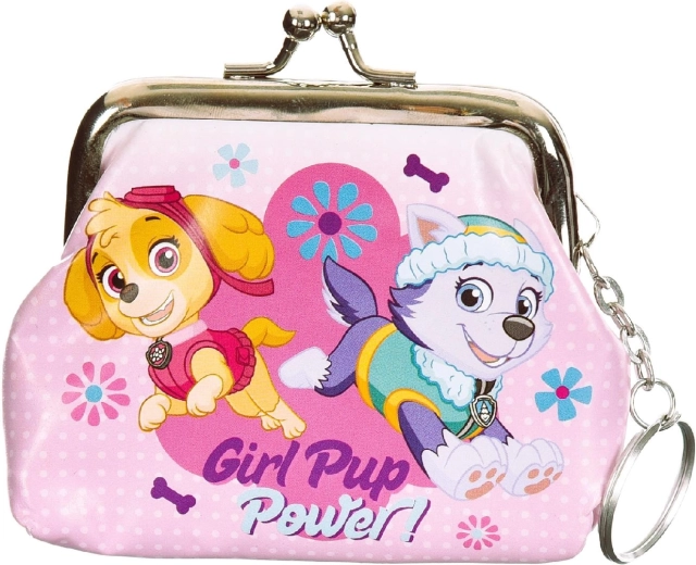 Portofel PAW Patrol Skye și Everest roz