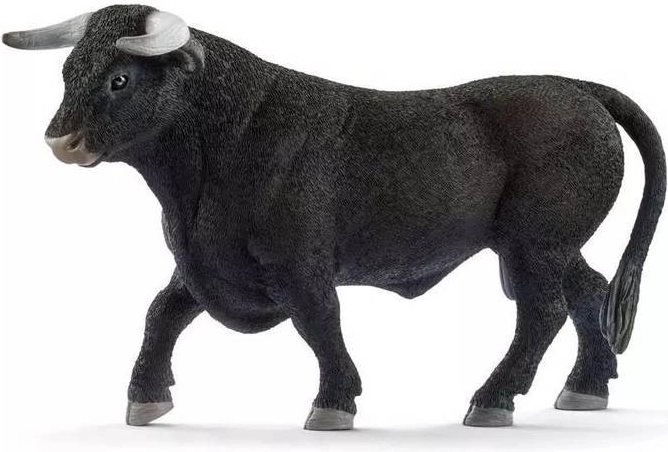schleich farm world taur negru figurină
