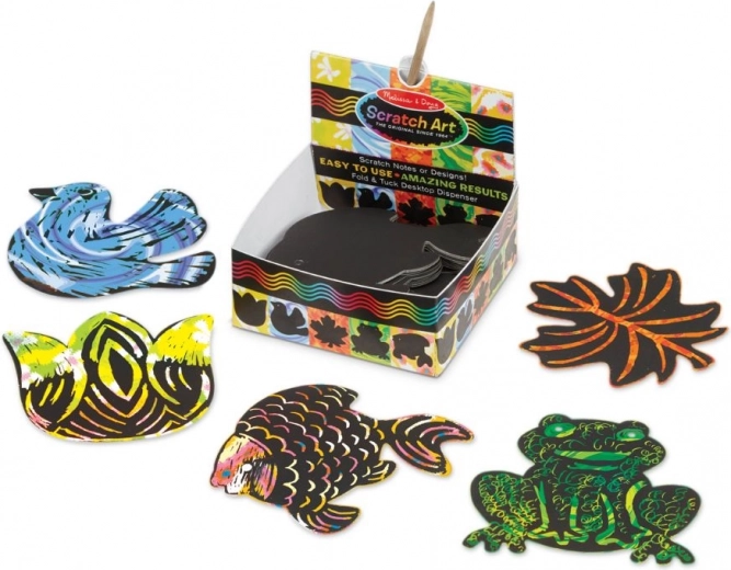 Zdrapka Nature – set de cartonașe de răzuit ScratchArt