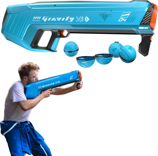 Spyra Gravity blaster electric de apă pentru bombe de apă reîncărcabile