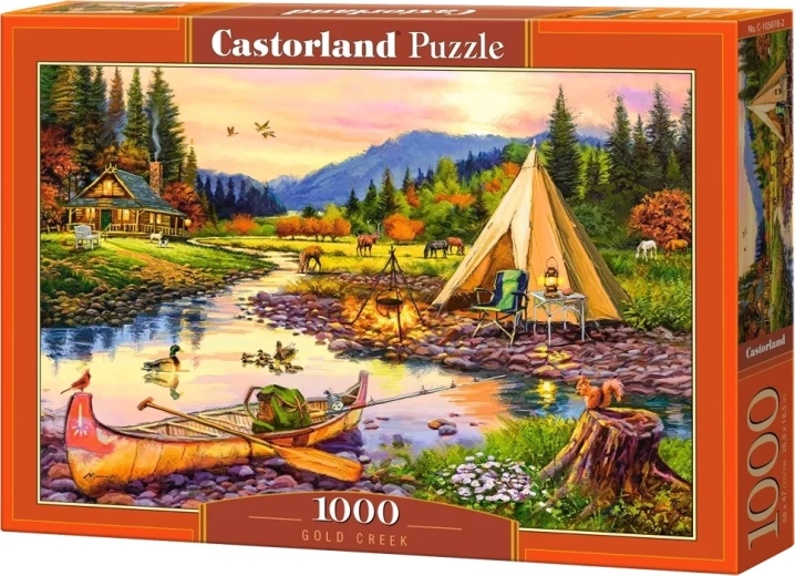 Puzzle Castorland Pârâul de aur, 1000 de piese