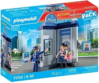 Playmobil Action Heroes – sala de interogatoriu a poliției
