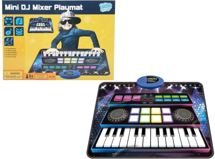 Adar covoraș muzical interactiv piano 39 × 28 cm cu sunet - 1 bucată
