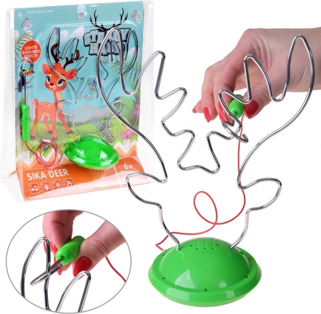 Joc de coliziune labirint electric de îndemânare