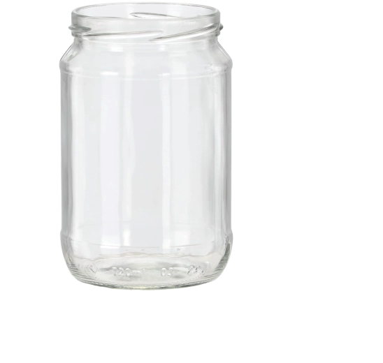 Borcane de sticlă pentru conservare FRANCO 720 ml, set 8 bucăți