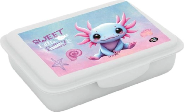 Oxybag cutie de gustare cu compartiment Axolotl