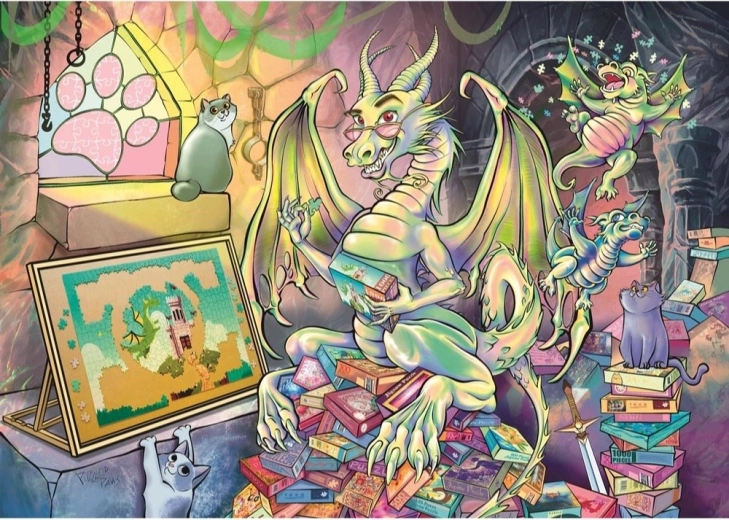 Puzzle Disektolog 1000 piese MAGNOLIA