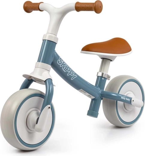Bicicletă de echilibru Milly Mally Skippy albastră