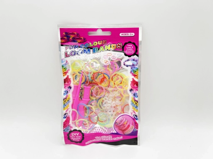 Set pentru confecționarea brățărilor Loom Band 150 buc.