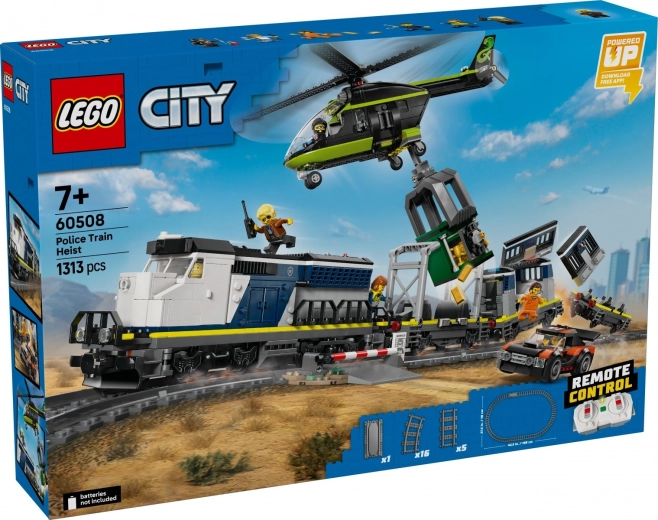 Lego City Jefuirea trenului de poliție