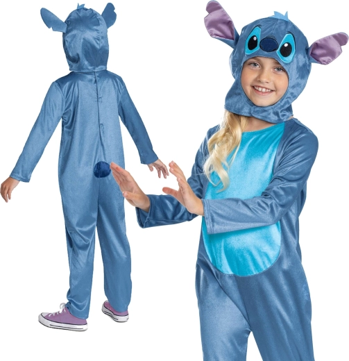 Costum pentru copii STITCH – kigurumi 127–136 cm (7–8 ani)