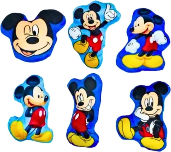 Perneță din pluș Mickey Mouse 15 cm (asortat) - 1 bucată