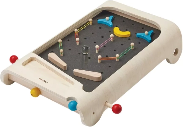 Pinball din lemn PlanToys